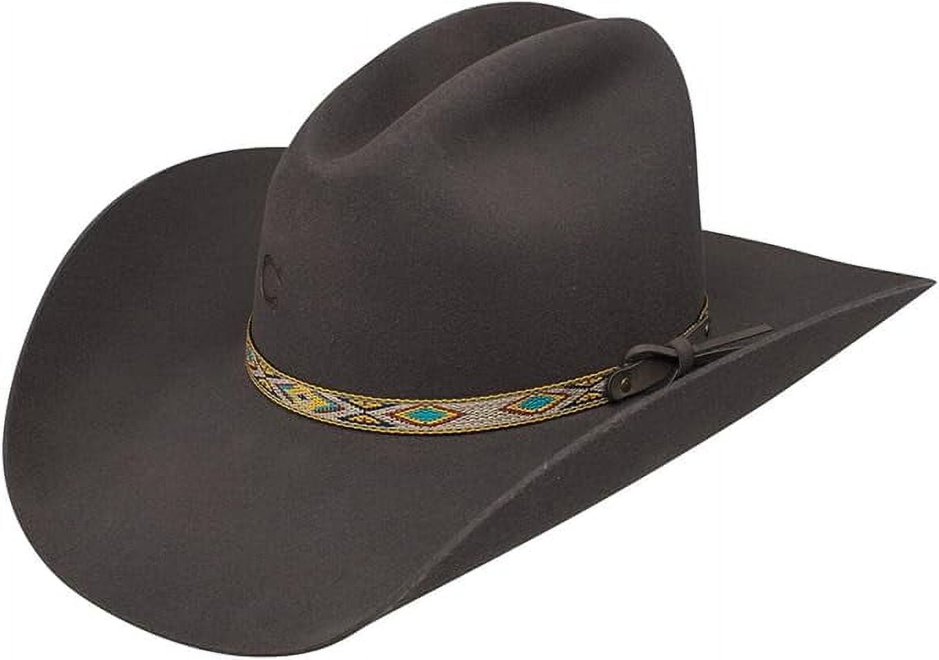 Charlie Horse Women's High Desert Wool Felt Western Hat (Granite