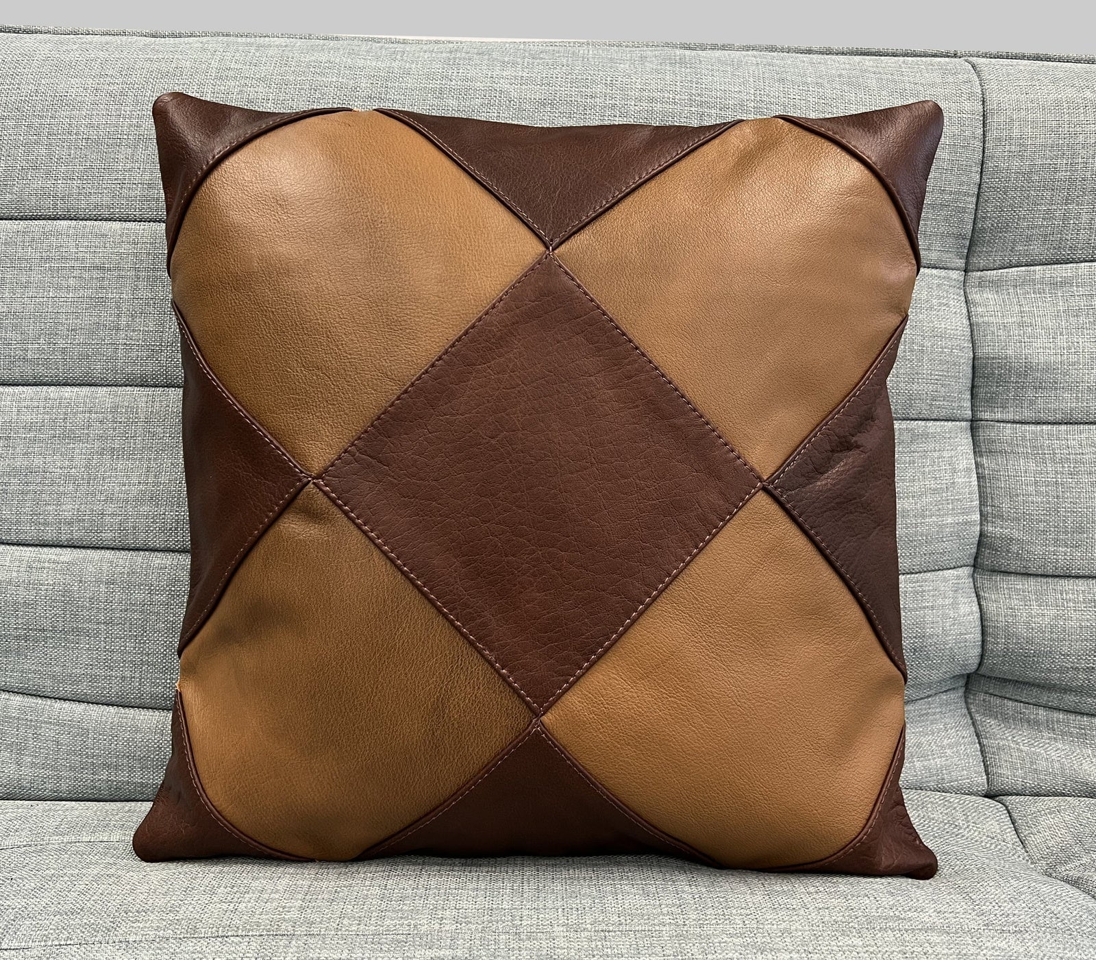 Leather cushion covers for sofa hot sale