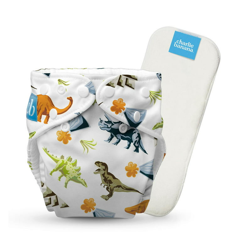 Charlie Banana Baby Washable Reusable Cloth Diapers One-Size