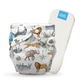 thumbnail image 1 of Charlie Banana Baby Washable Reusable Cloth Diapers One-Size Multicolor Wildlife - 1 Pack - 0.44 lb, 1 of 4