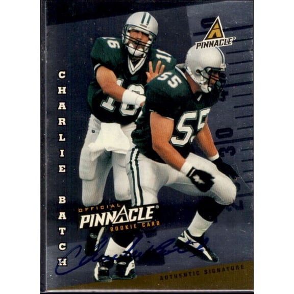 Charlie Batch Card 1998 Score Rookie Autographs #3