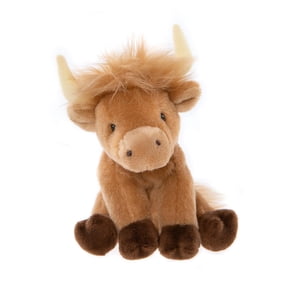 Charlie Bears Cuddle Cub Highland Cow Plush Teddy Toy Soft Stuffed Animal Bear Cute