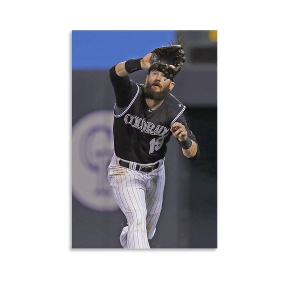Charlie Blackmon Canvas Poster Canvas Poster Wall Art Picture Prints Hanging Photo Gift Decor Home Posters Artworks 24x36inch(60x90cm)