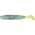 thumbnail image 1 of Charlie Brewer's Crappie Slider Grub Baby Bass/Chartreuse Tail, 1 of 5