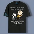 Charlie Brown And Snoopy Dance With Your Dog Unisex Shirt