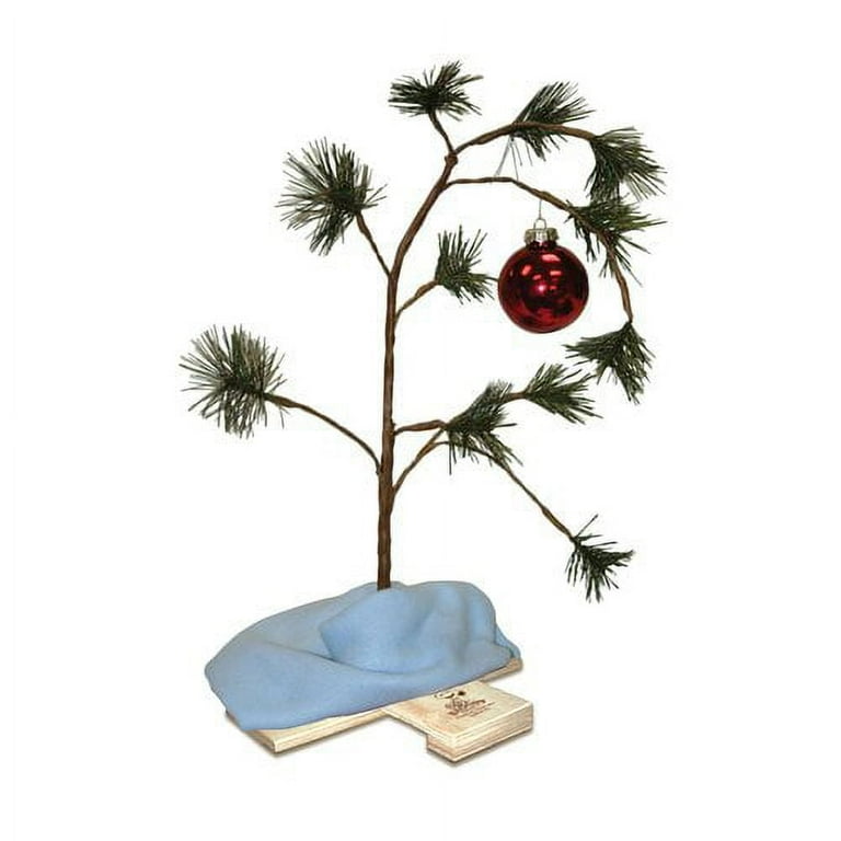 Charlie Brown Christmas Tree with Blanket 24" Tall (Non-Musical