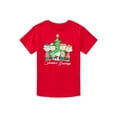 thumbnail image 1 of Charlie Brown Season's Greetings Girls Graphic Tee with Short Sleeves, Sizes 4-16, 1 of 4