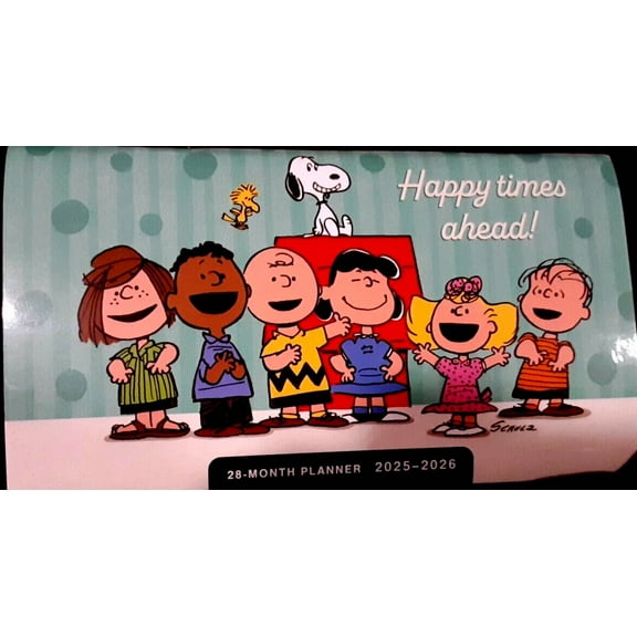 Charlie Brown & The Gang -Peanuts 2 Year Pocket Planner (2025 - 2026) Fast Deliv
