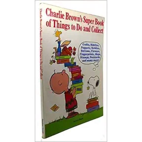 Pre-Owned Charlie Brown's Super Book of Things to Do and Collect: Based on the Charles M. Schulz Characters. (Paperback) 0394831659 9780394831657