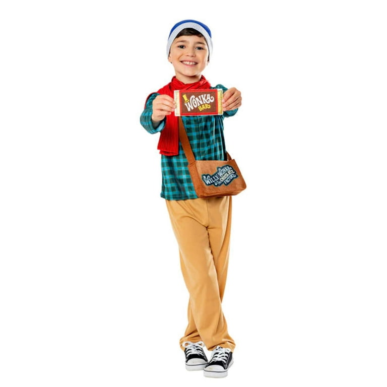 Charlie Bucket Kids Costume Willy Wonka Boy Charlie Bucket Kids Costume Willy Wonka Boy
