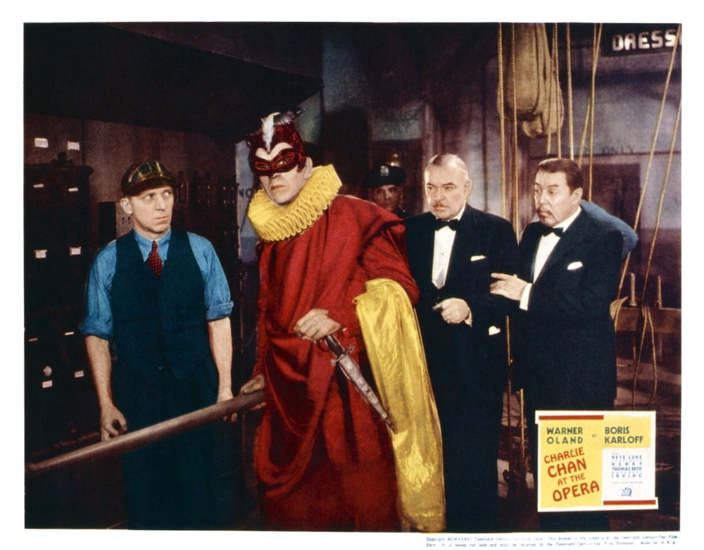 Charlie Chan At The Opera Canvas Art - (28 x 22)