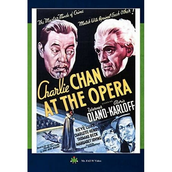 Charlie Chan At The Opera (DVD), Mr Fat - w Video, Mystery & Suspense