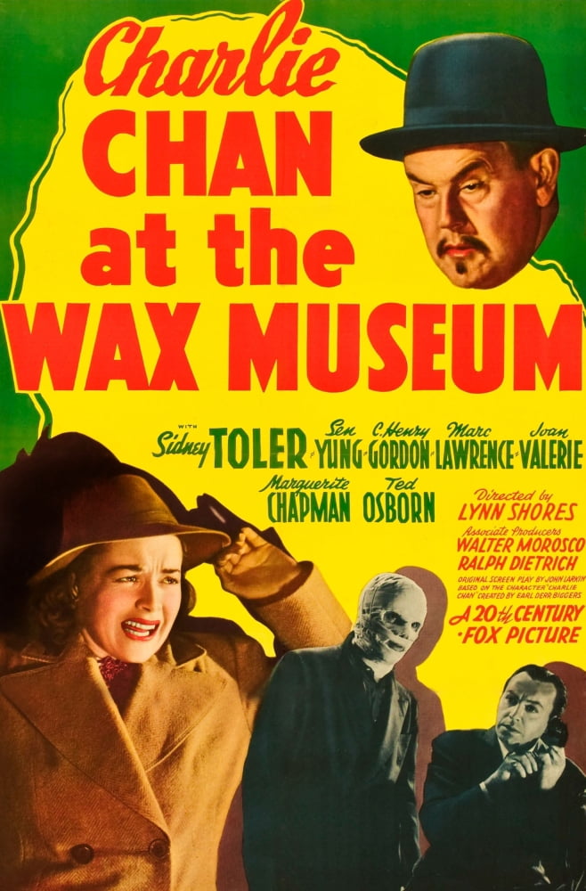 Charlie Chan At The Wax Museum Canvas Art - (24 x 36)
