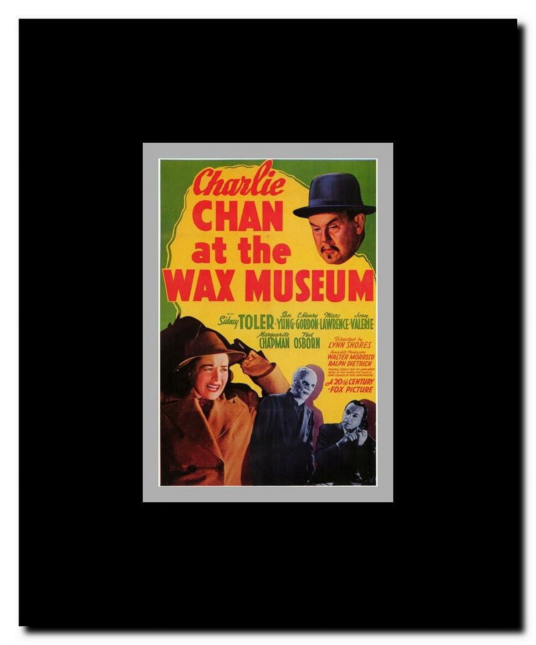Charlie Chan At the Wax Museum Framed Movie Poster
