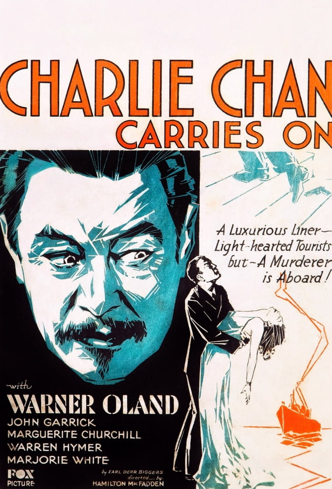 Charlie Chan Carries On Canvas Art - (11 x 17)