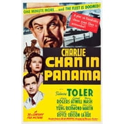 Charlie Chan In Panama Us Poster Top Left: Sidney Toler Jean Rogers Kane Richmond 1940. � 20Th Century-Fox Film Corporation Tm & Copyright/Courtesy Everett Collection Movie Poster Masterprint (11 x