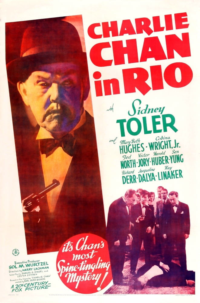 Charlie Chan In Rio Canvas Art -  (11 x 17)