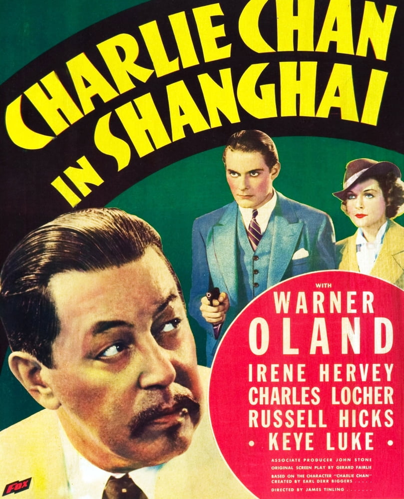 Charlie Chan In Shanghai Canvas Art - (11 x 17)
