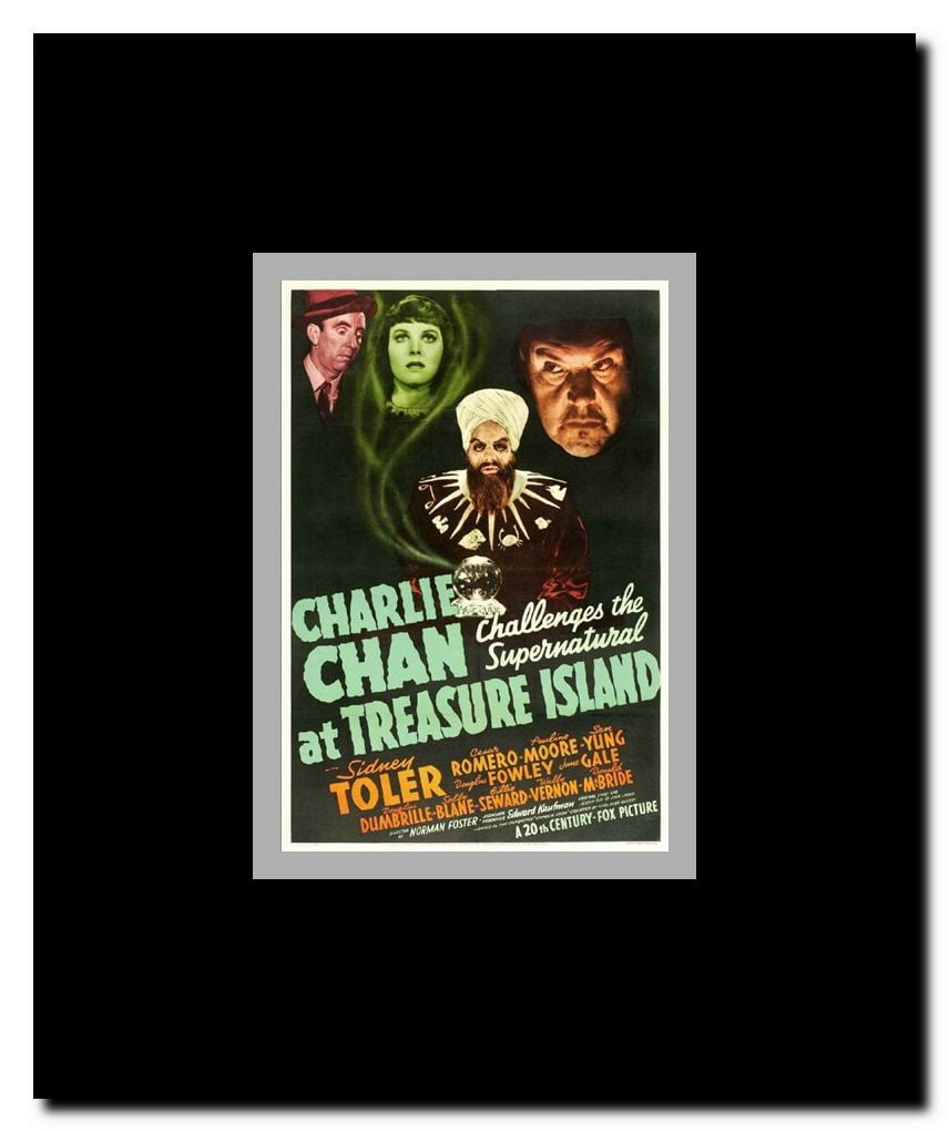 Charlie Chan at Treasure Island Framed Movie Poster