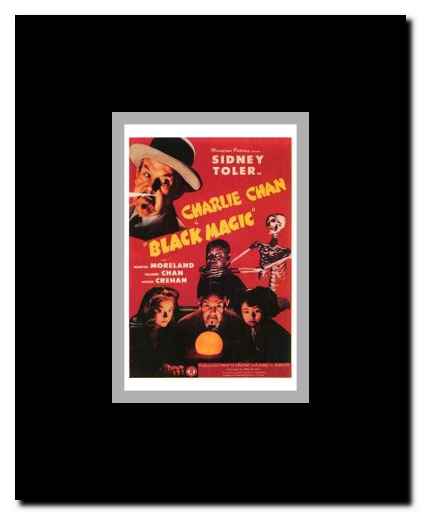 Charlie Chan in Black Magic Framed Movie Poster
