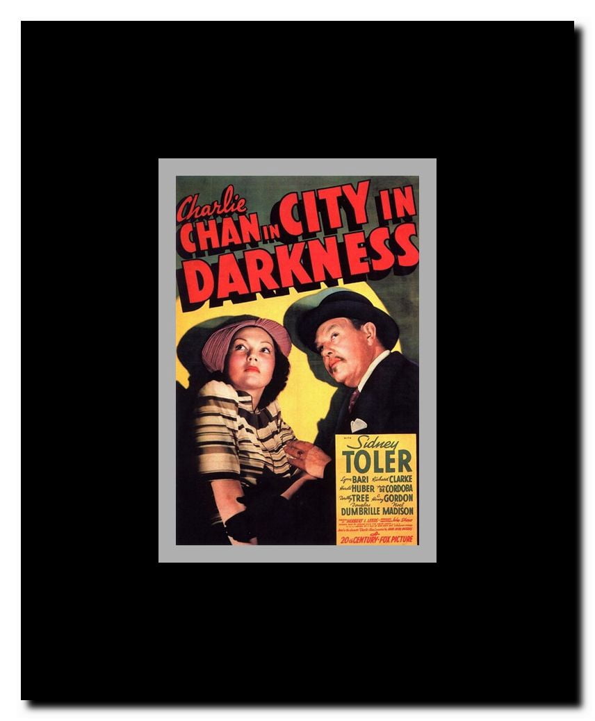 Charlie Chan in City in Darkness Framed Movie Poster