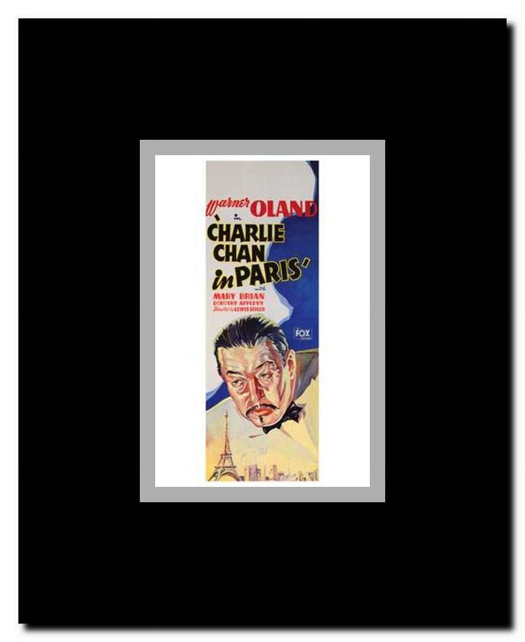 Charlie Chan in Paris Framed Movie Poster