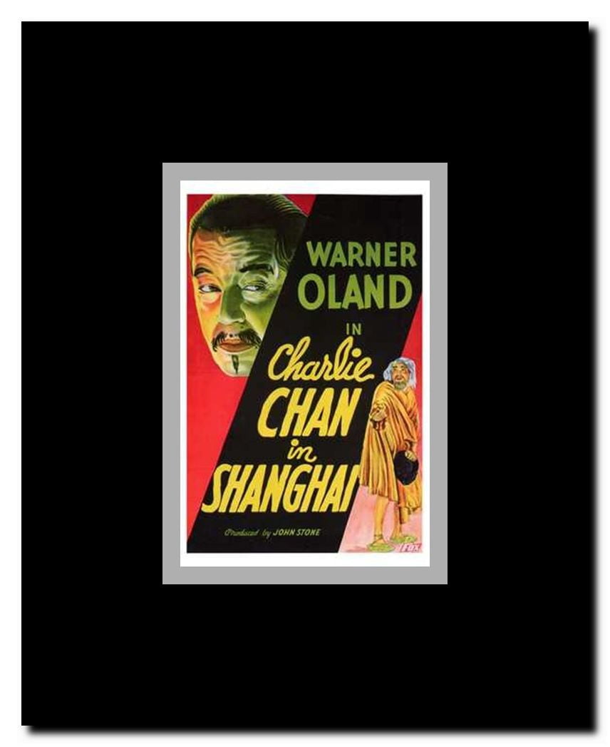 Charlie Chan in Shanghai Framed Movie Poster