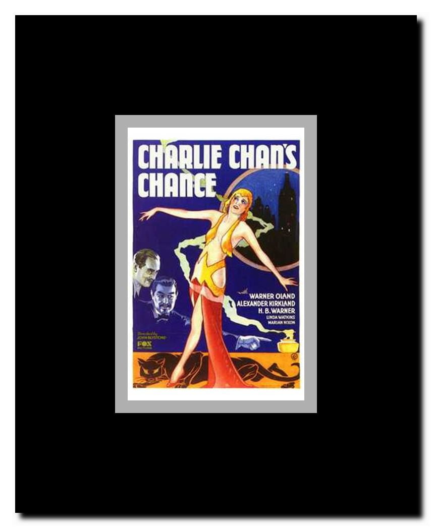 Charlie Chan's Chance Framed Movie Poster