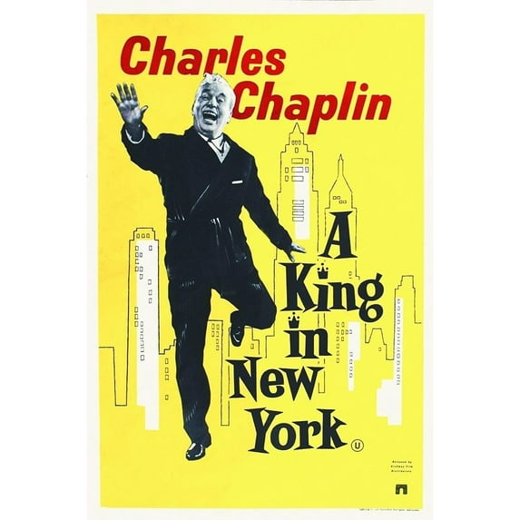 Charlie Chaplin - A King in New York 1957 Poster Print by Hollywood Photo Archive Hollywood Photo Archive