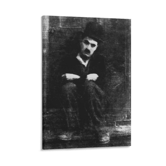 Charlie Chaplin Comic Actor Filmmaker Composer Print Poster (3) Painting On Canvas Wall Art Poster Scroll Picture Print Living Room Walls Decor Home Posters 24x36inch(60x90cm)