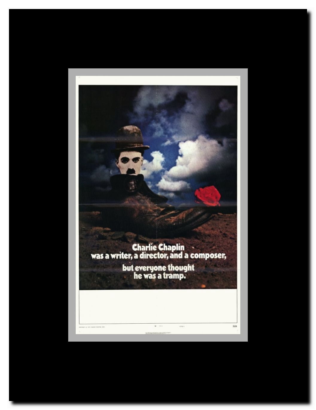 Charlie Chaplin Festival Framed Movie Poster
