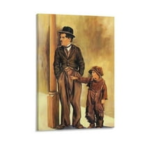 Charlie Chaplin Omedian Actor Poster Photo (6) Posters Art Print Wall Photo Paint Poster Hanging Picture Family Bedroom Decor Gift 12x18inch(30x45cm)