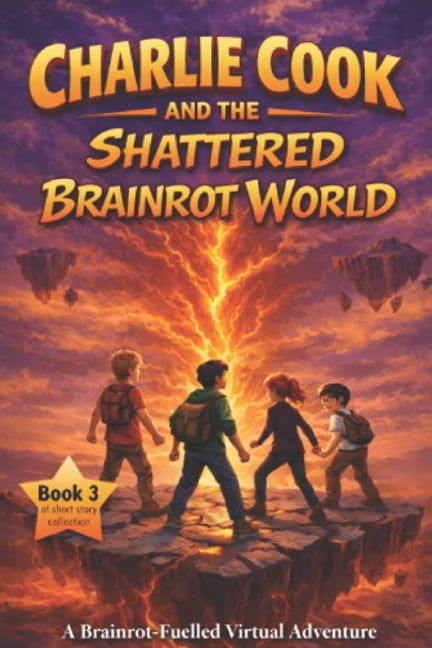 The Charlie Cook Brainrot Adventures Charlie Cook and the Shattered Brainrot World: A Brainrot-Fuelled Virtual Survival Adventure, Book 3, (Paperback)