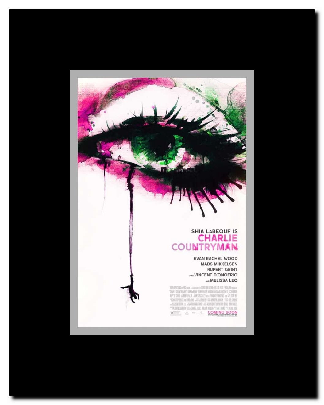 Charlie Countryman Framed Movie Poster