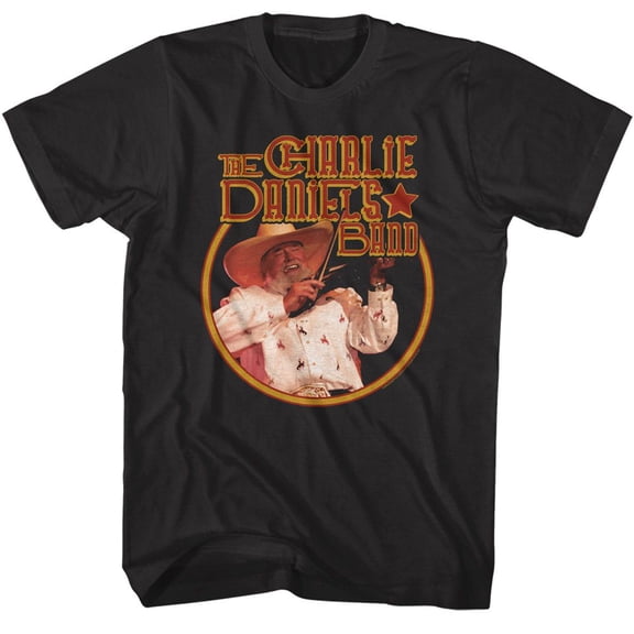 Charlie Daniels Band Circle Black T-Shirt