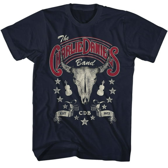 Charlie Daniels Band Est. 1972 Navy T-Shirt