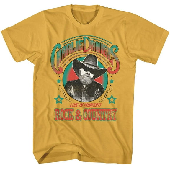 Charlie Daniels Band Rock and Country Ginger T-Shirt