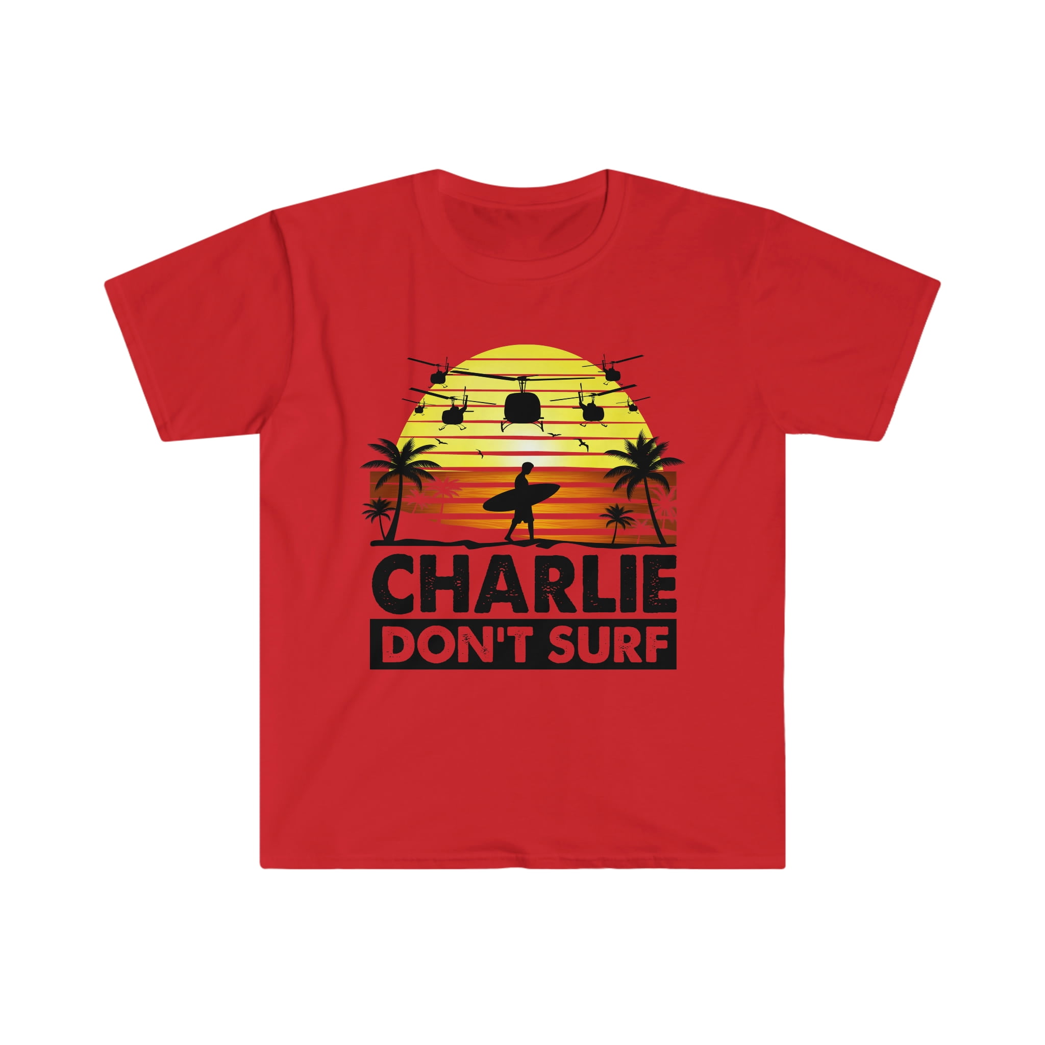 Charlie Don't Surf Apocalypse Now Movie T-shirt