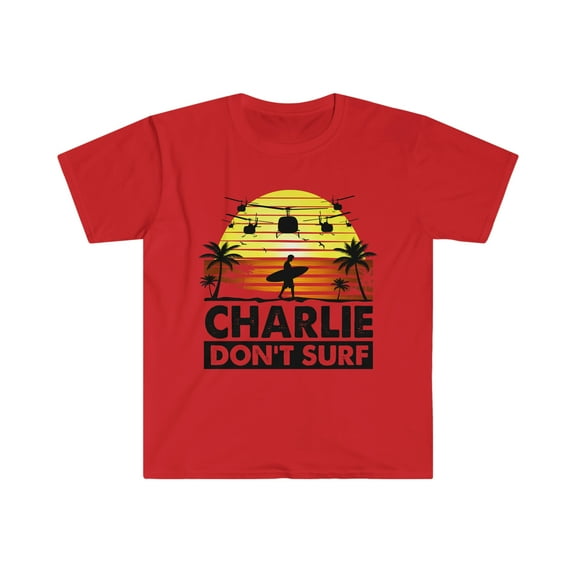 Charlie Don't Surf Apocalypse Now Movie T-shirt