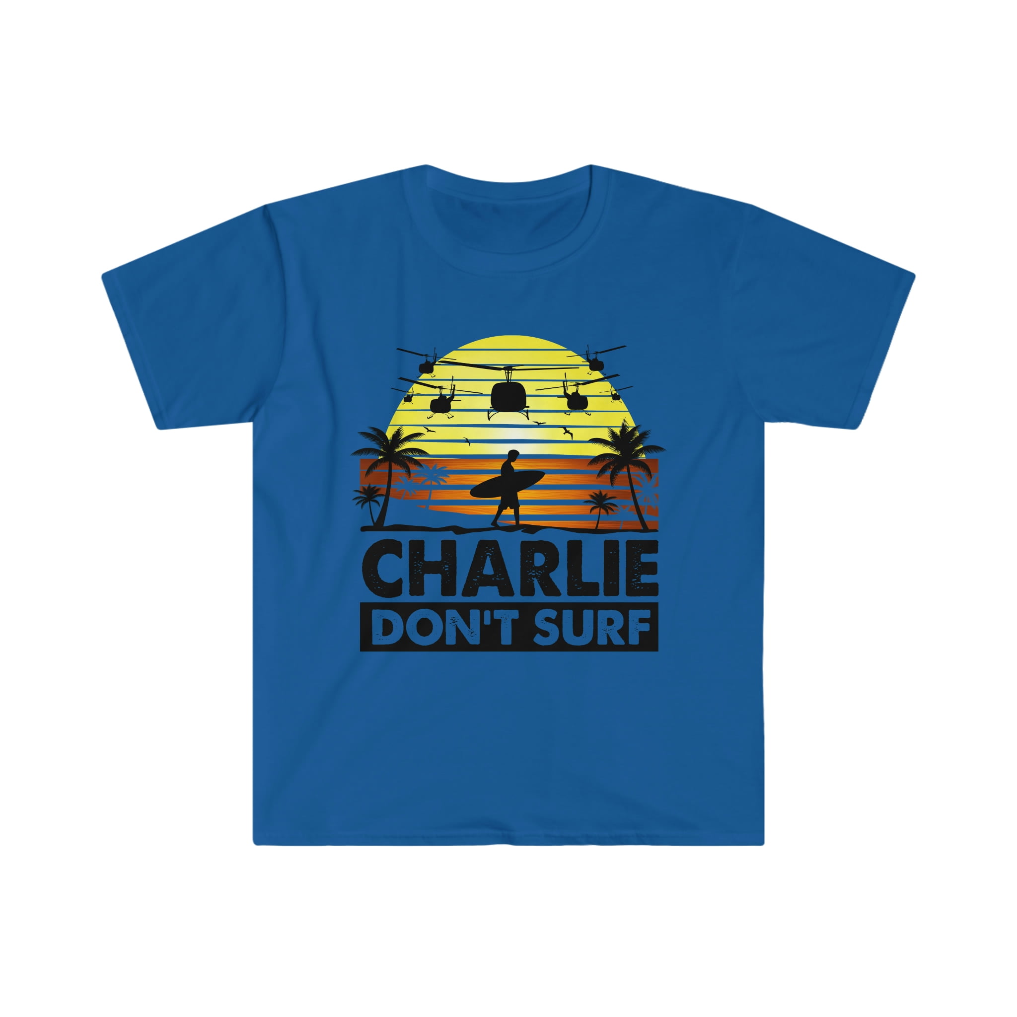 Charlie Don't Surf Apocalypse Now Movie T-shirt