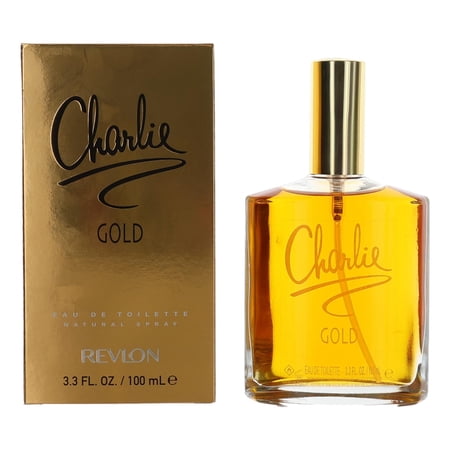 Charlie Gold for Women by Revlon 3.3 oz EDT Spray