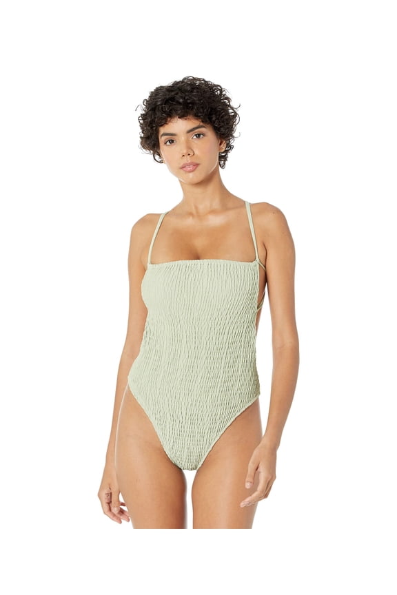 Gina Shirred One-Piece Sage MD
