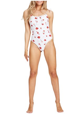 Charlie Holiday Dune Women's Printed Tie Strap One Piece Swimsuit