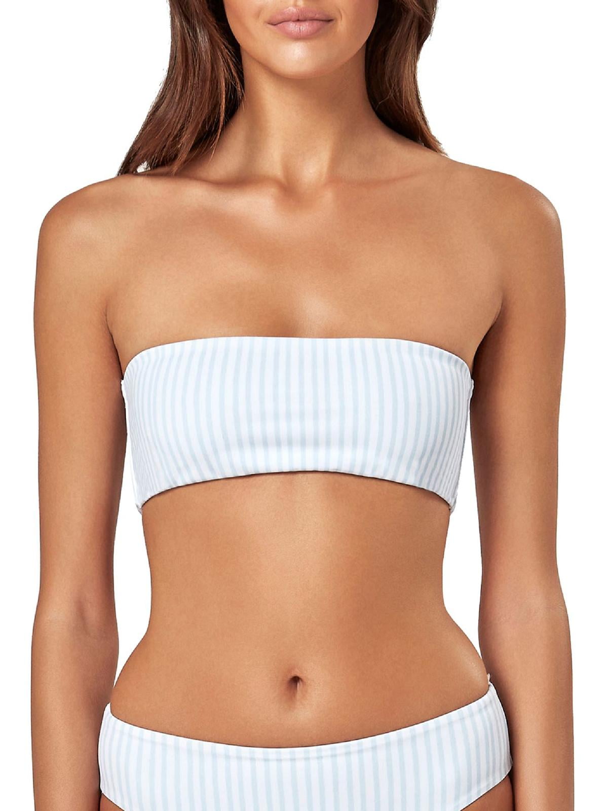 Charlie Holiday Womens Striped Strapless Swim Top Separates - Walmart  Business Supplies