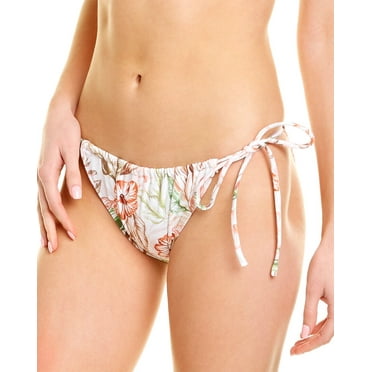 Charlie Holiday womens  Topanga Tie Bikini Bottom, XL, Pink