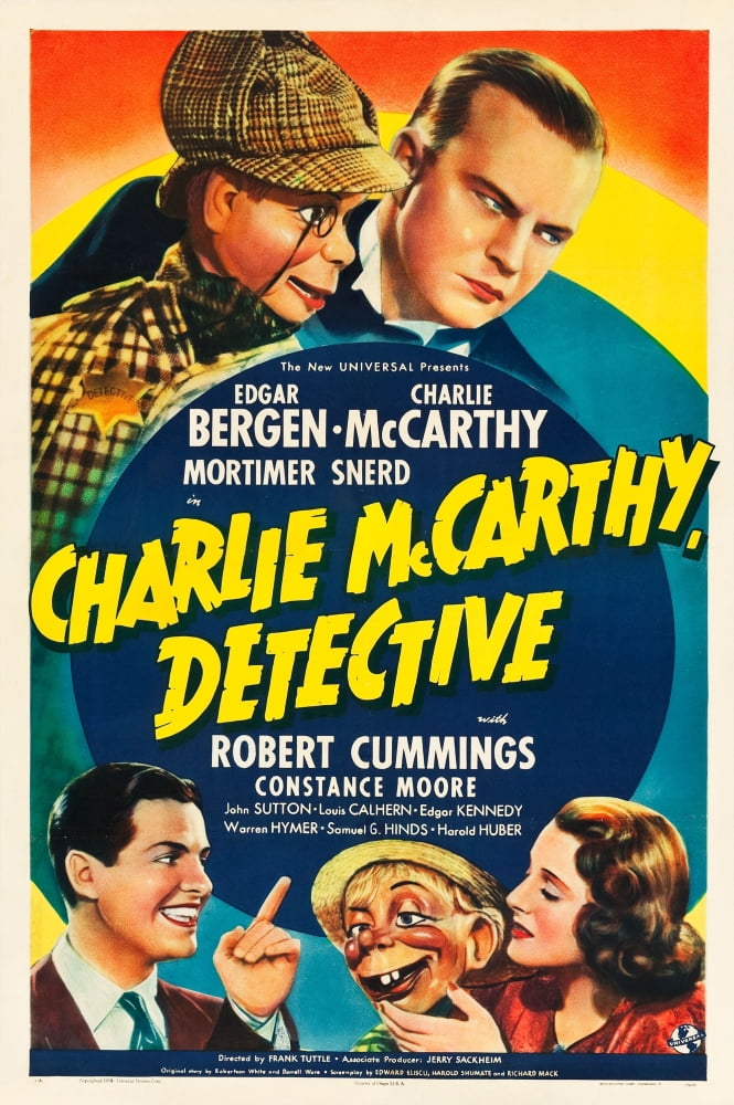 Charlie Mccarthy Detective Canvas Art - (11 x 17)