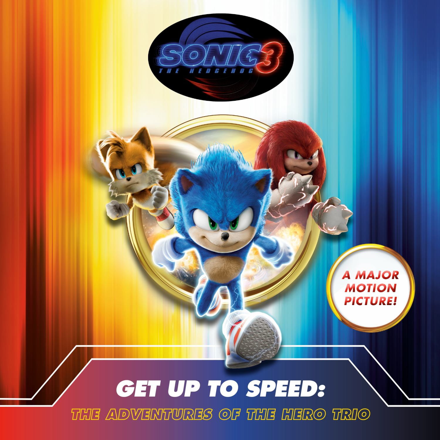 Sonic the Hedgehog 3: Get up to Speed: the Adventures of the Hero Trio (Paperback)