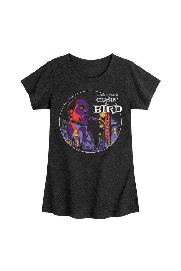 - Chasin The Bird - Girls Fitted Short Sleeve Graphic T-Shirt