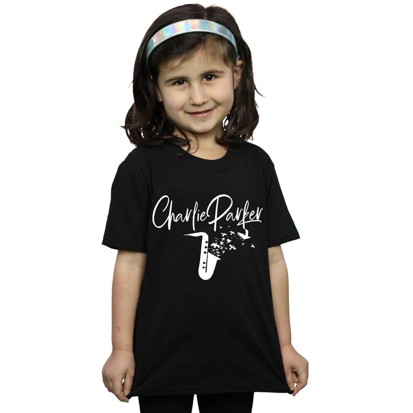 Charlie Parker Girls Bird Sounds Cotton T-Shirt - Walmart.com