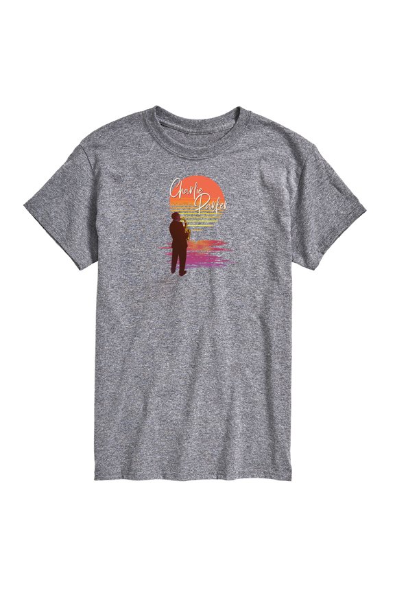 - Sunset Book Print - Men's Short Sleeve Graphic T-Shirt